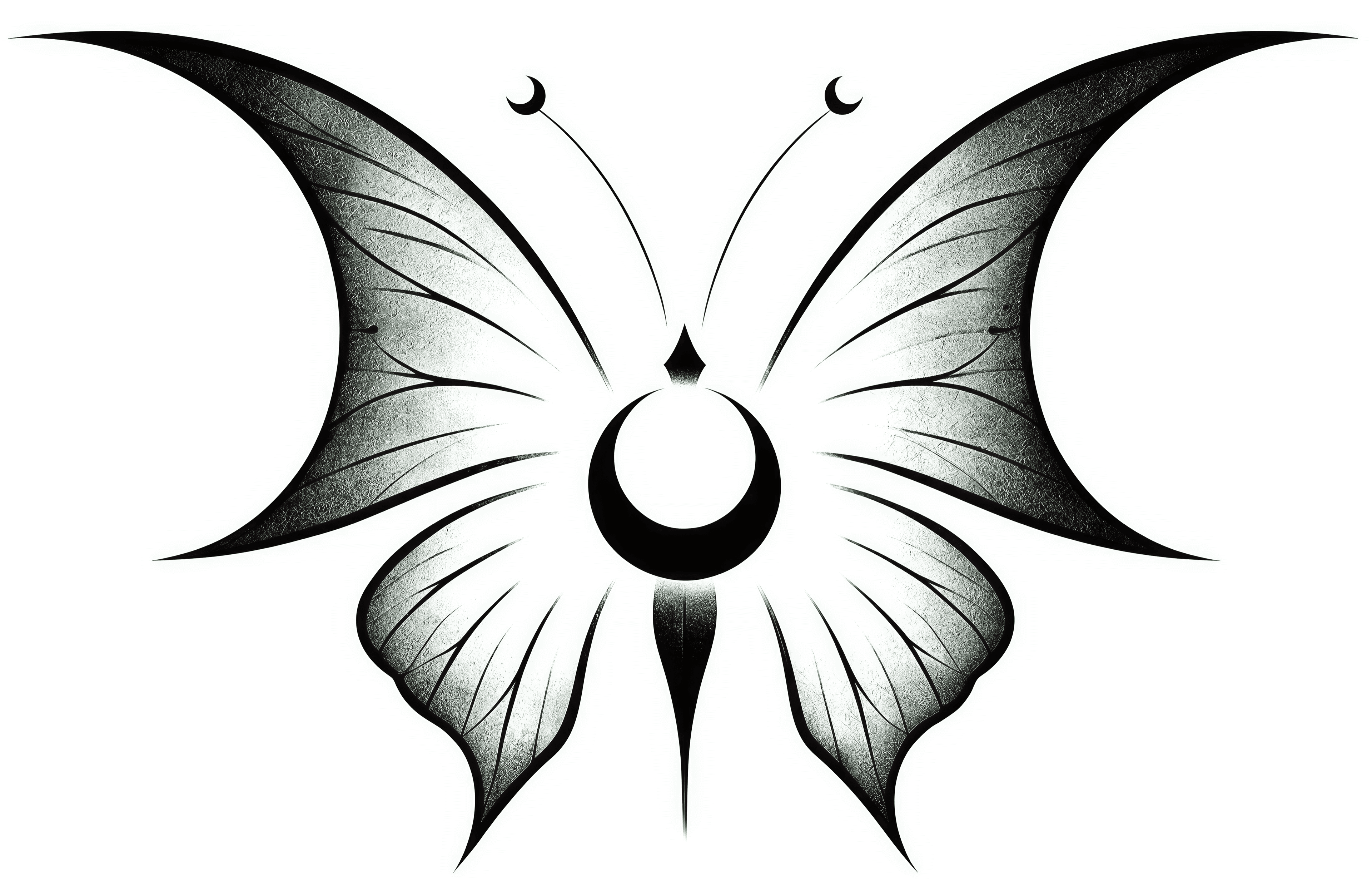 Farfalla — PNG inchiostro